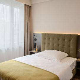 East Five Hotel Single Room Bed